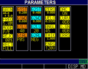 Echo FD Full Menu Screen
