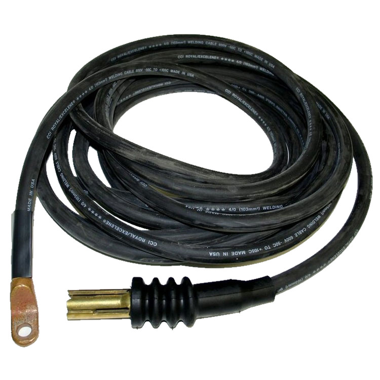 MA-1540 15' 4/0 Cable Set (2) with lug to either end connectors