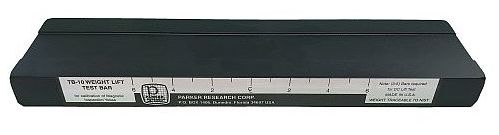 Artifical Defects in a TB-10SP Magnetic 10lb Weight Lift Test Bar