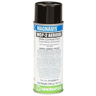 Magnavis® WCP-2 White Contrast Paint for Visible Magnetic Particle Wet Method Inspections